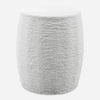 Resort White Accent Stool thumbnail 0