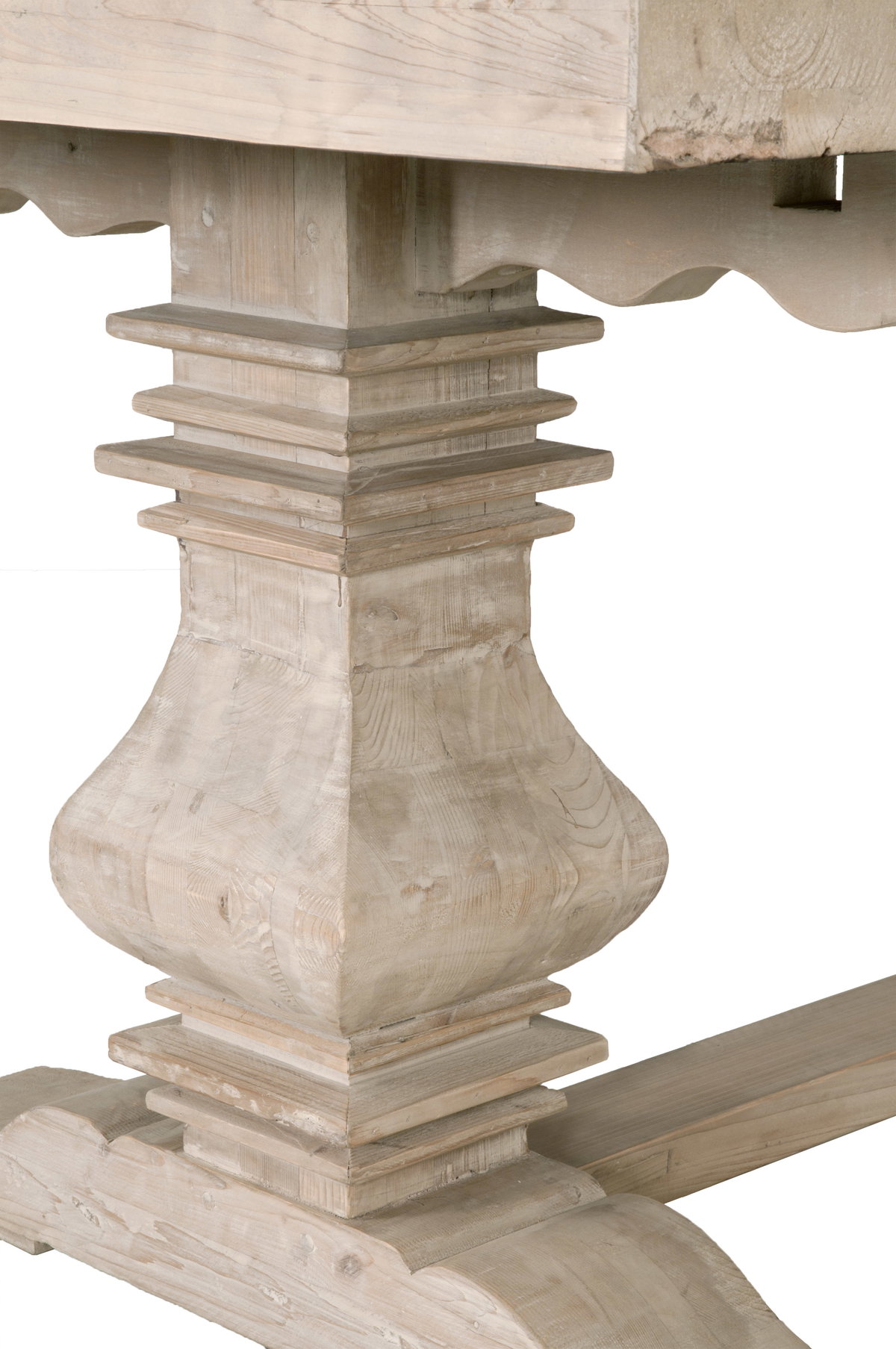 Monastery Extension Dining Table, by Essentials for Living, 84" width x 30" height x 43" depth View 6