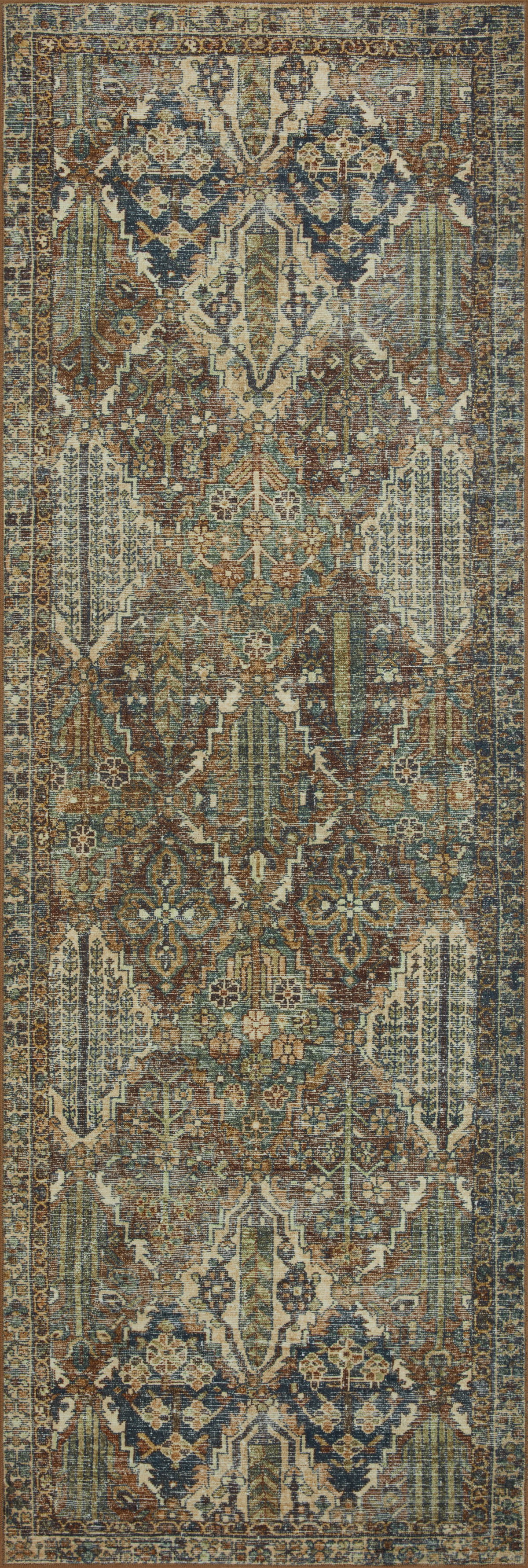 Magnolia Home by Joanna Gaines x Loloi Banks Rug, 5' length x 7'6" width View 7