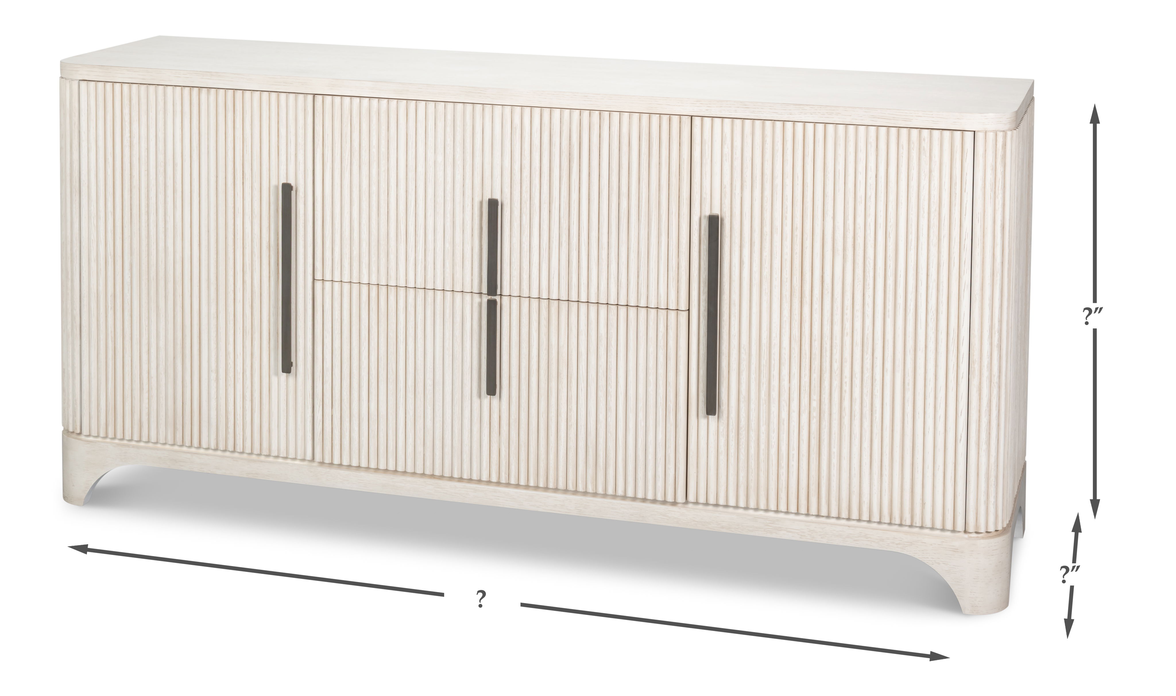 Topsail Credenza, Cabinets & Sideboard by Sarreid, 45659" length x 20" width x 36" height View 13