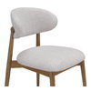 Ellie Dining Chair Oatmeal, by Moe's Home, 20.5" width x 32" height x 20.5" depth thumbnail 5