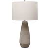 Volterra Taupe-Gray Table Lamp, by Uttermost, 15" width x 27.5" height x 15" depth thumbnail 5