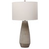 Volterra Taupe-Gray Table Lamp, by Uttermost, 15" width x 27.5" height x 15" depth thumbnail 5