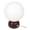 Ovi Table Lamp Deep Red, by Moe's Home, 5.9" width x 7.9" height x 5.9" depth thumbnail 2