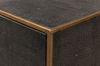 Gideon Shagreen Console Table, Ant.Grey, by Sarreid, 54" length x 12" width x 34" height thumbnail 5