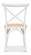 Tuileries Side Chair  White, by Sarreid, 1'10" length x 1'8" width x 2'11" height thumbnail 10