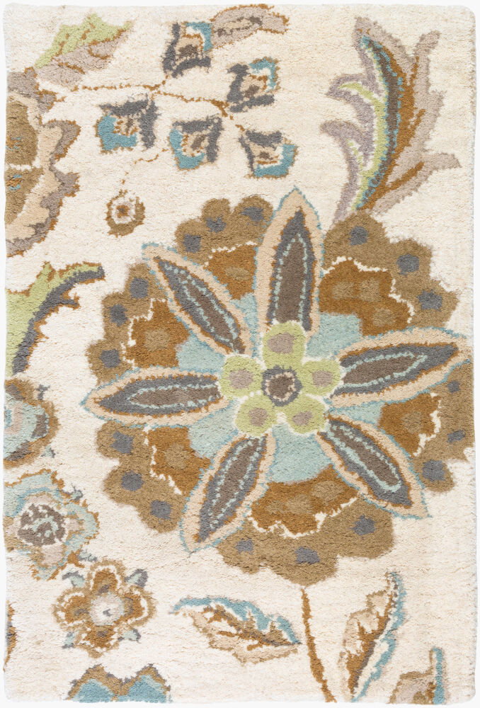 Athena Handmade Rug, by Surya, 3' length x 2' width