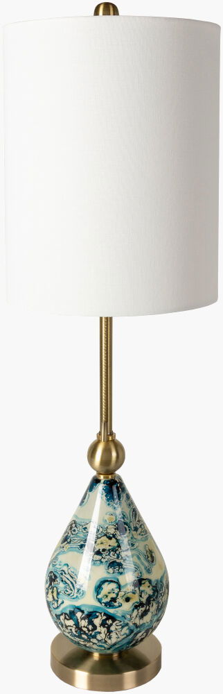 Snicarte Accent Table Lamp, by Surya, 10" width x 33" height