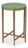 Spence Side Table  Watercress, by Sarreid, 1'4" length x 1'4" width x 1'9" height thumbnail 9