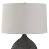 Levee Satin Black Table Lamp, by Uttermost, 18" width x 27" height x 18" depth thumbnail 6