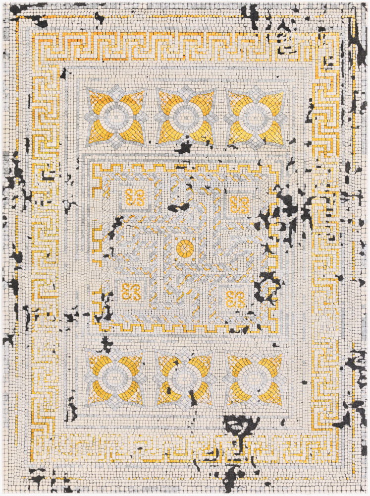 Venezia Machine Woven Rug, by Surya, 5'6.93" length x 3'11.24" width
