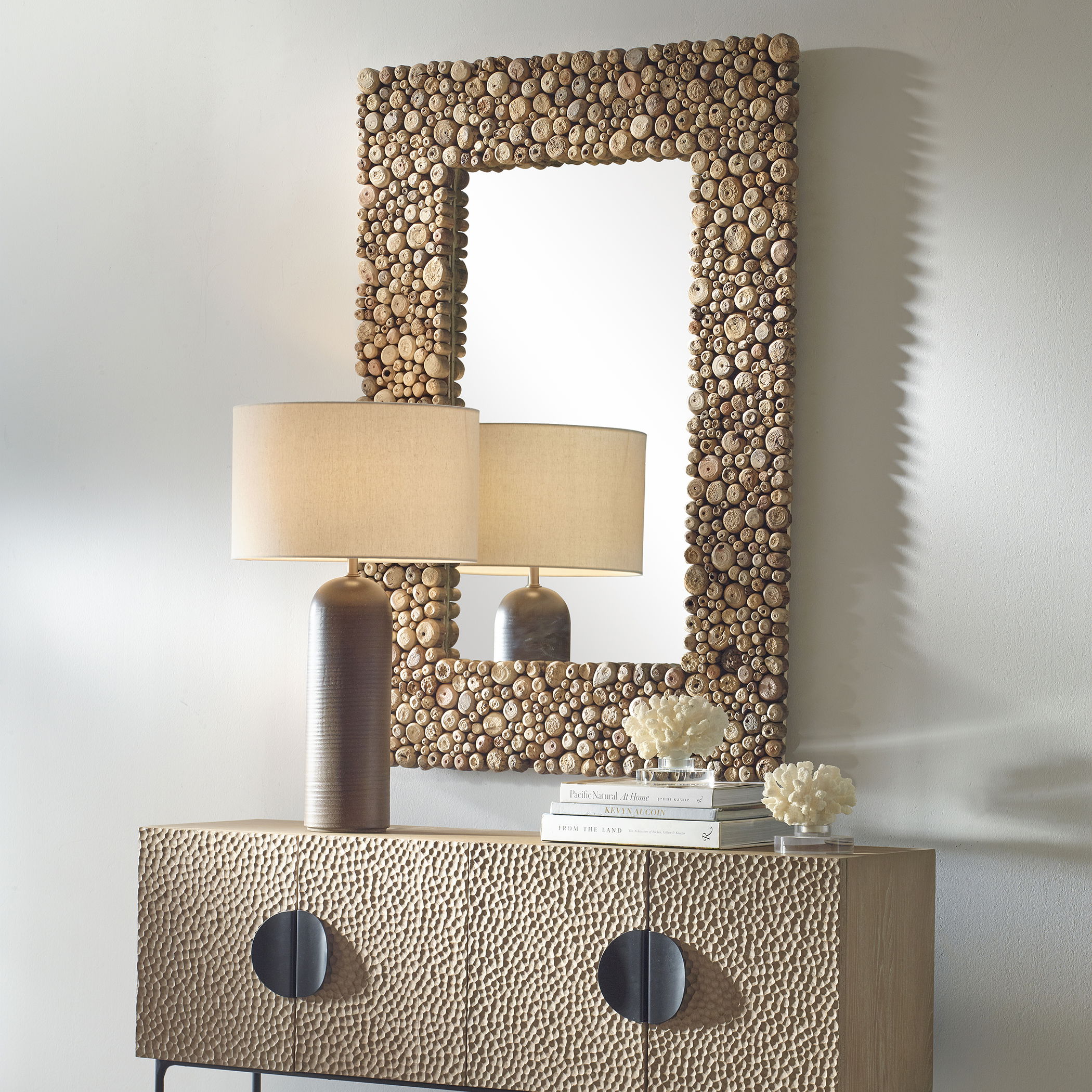Timberwood Rectangular Mirror large image 