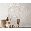 Beige Jaipur Paisley Damas Wall Mural thumbnail 1