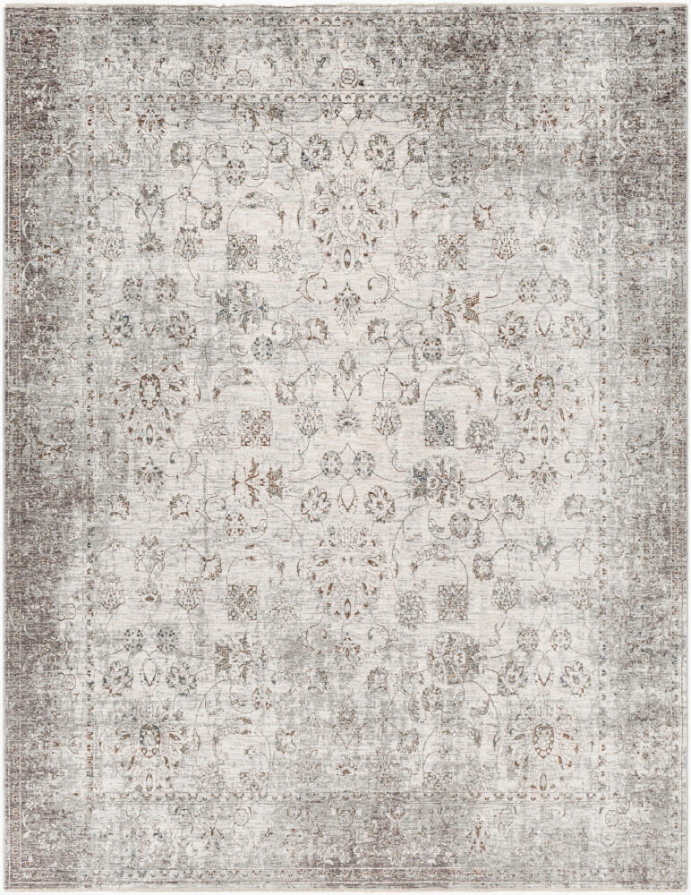 Presidential Machine Woven Rug, by Surya, 1'6.11" length x 1'6.11" width