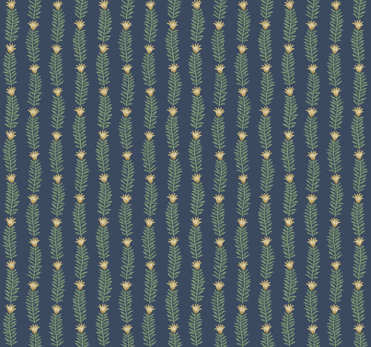 Eden Blue & Green Wallpaper, by York Wall, 27' length x 2'3" width x 0.02" depth