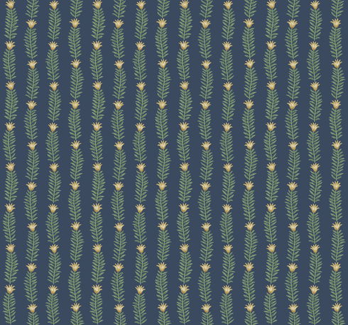 Eden Blue & Green Wallpaper