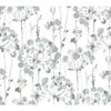 Flourish Blue & Grey Wallpaper, by York Wall, 27' length x 2'3" width x 0.02" depth thumbnail 1
