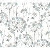 Flourish Blue & Grey Wallpaper, by York Wall, 27' length x 2'3" width x 0.02" depth thumbnail