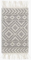 Farmhouse Tassels Handmade Rug, by Surya, 3' length x 2' width thumbnail