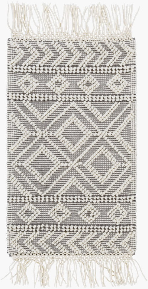 Farmhouse Tassels Handmade Rug