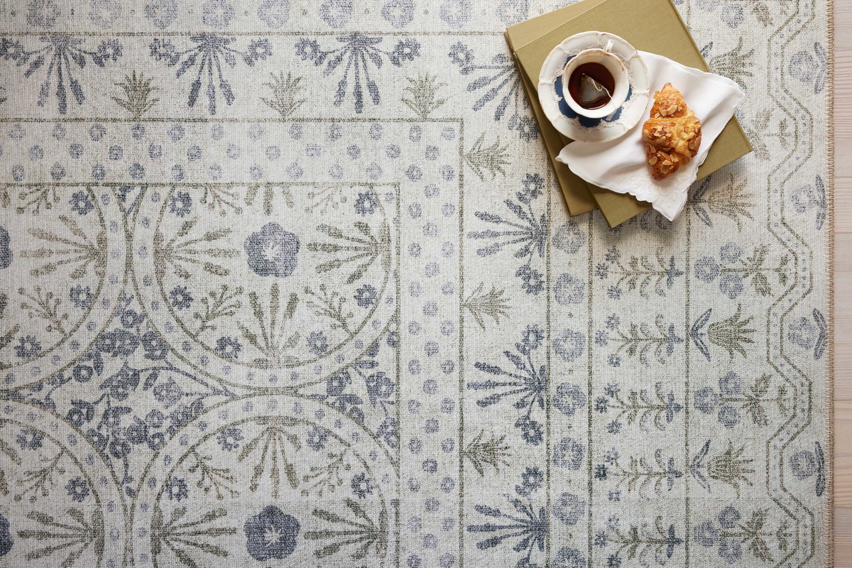 Rifle Paper Co. x Loloi Maison Rug, 2' length x 5' width View 3
