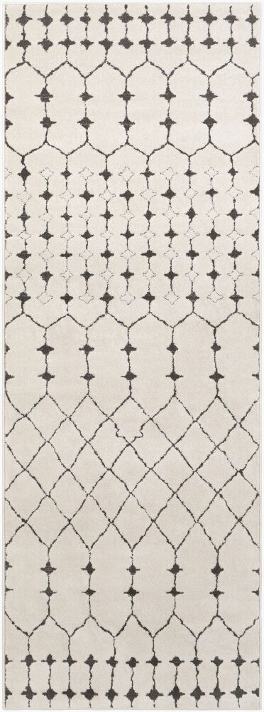 Bahar Machine Woven Rug, by Surya, 7'2.61" length x 2'7.5" width