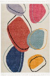 Casablanca Shag Machine Woven Rug, by Surya, 1'3.75" length x 1'3.75" width thumbnail