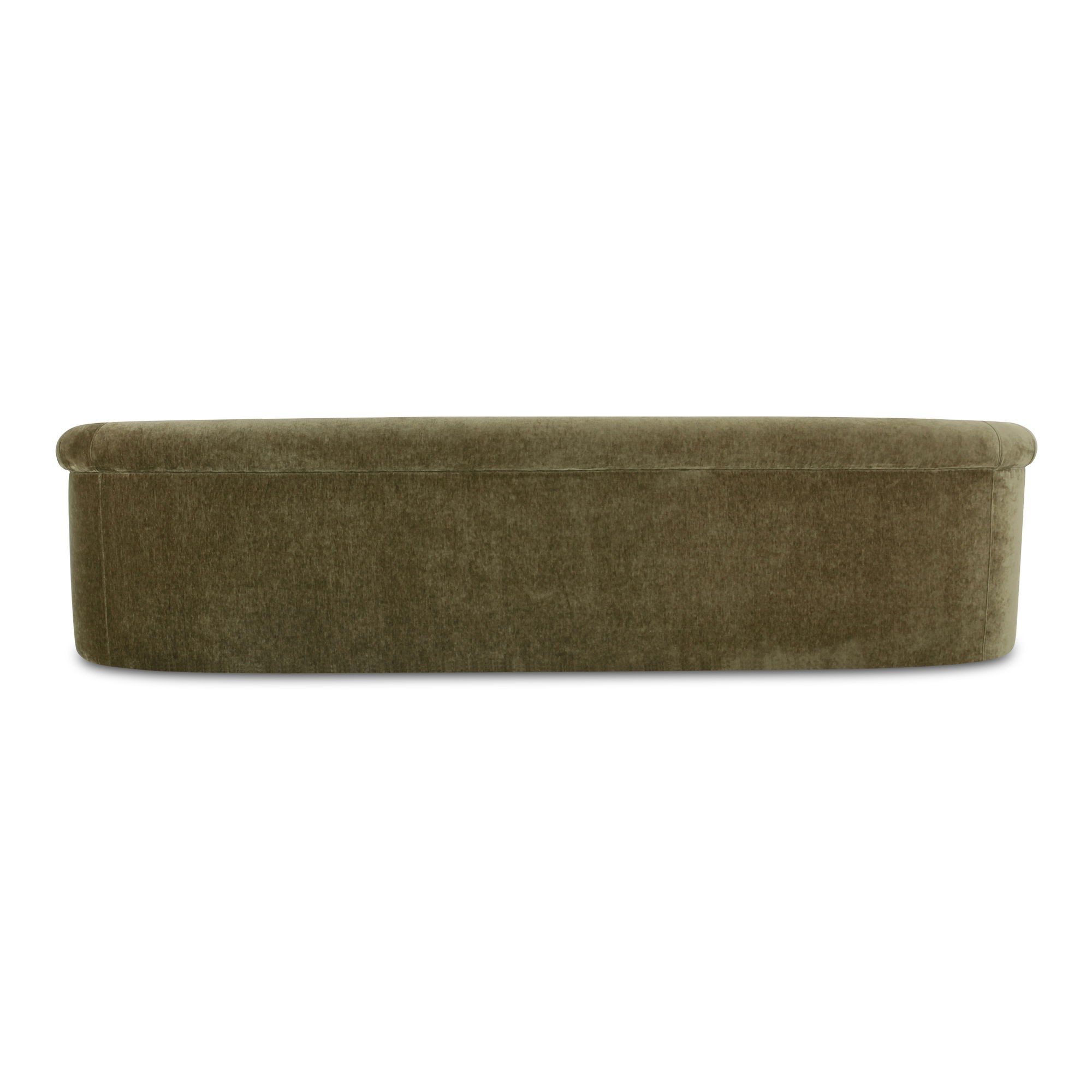 Thora Sofa Dark Green, Sofas & Sectional by Moe's Home, 109" width x 29" height x 36.25" depth View 4