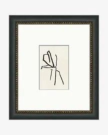 Online Designer Combined Living/Dining Contemplative Figure