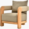 Palma Accent Chair, by Surya, 32" width x 28" height thumbnail