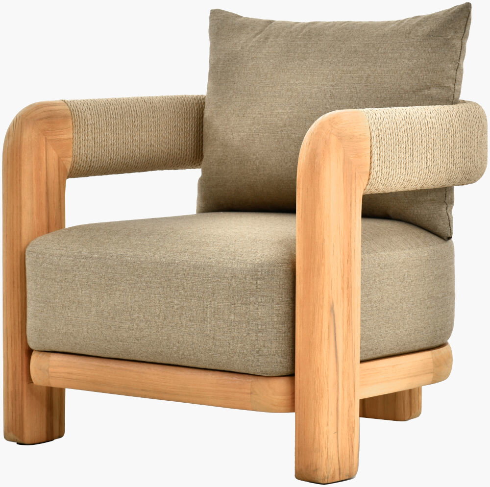 Palma Accent Chair, by Surya, 32" width x 28" height