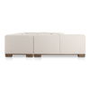 June U Shaped Modular Sectional Oatmeal, Sectional Sofa by Moe's Home, 150" width x 30" height x 110" depth thumbnail 3