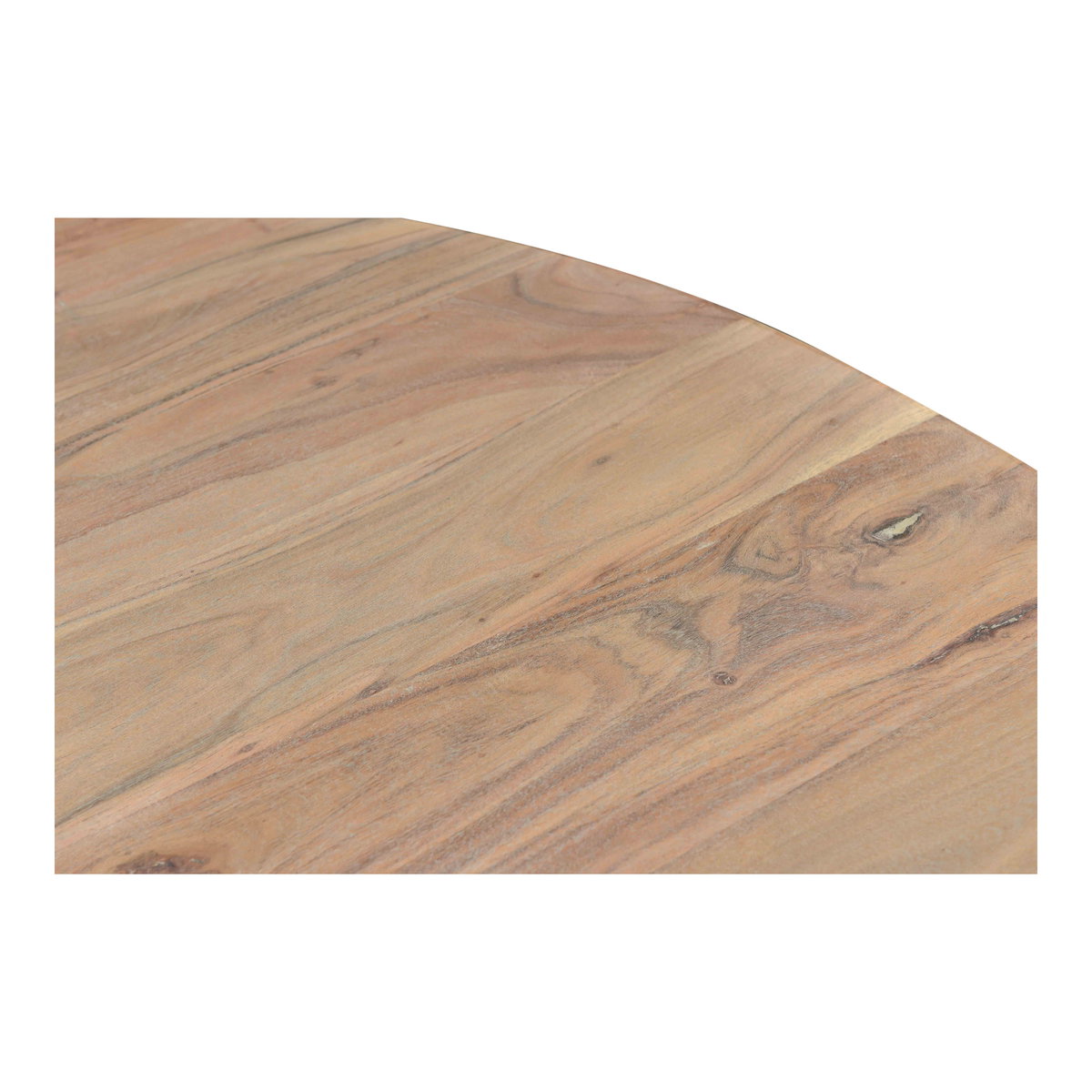 Tanya Dining Table Light Grey, by Moe's Home, 54" width x 30.5" height x 54" depth View 4