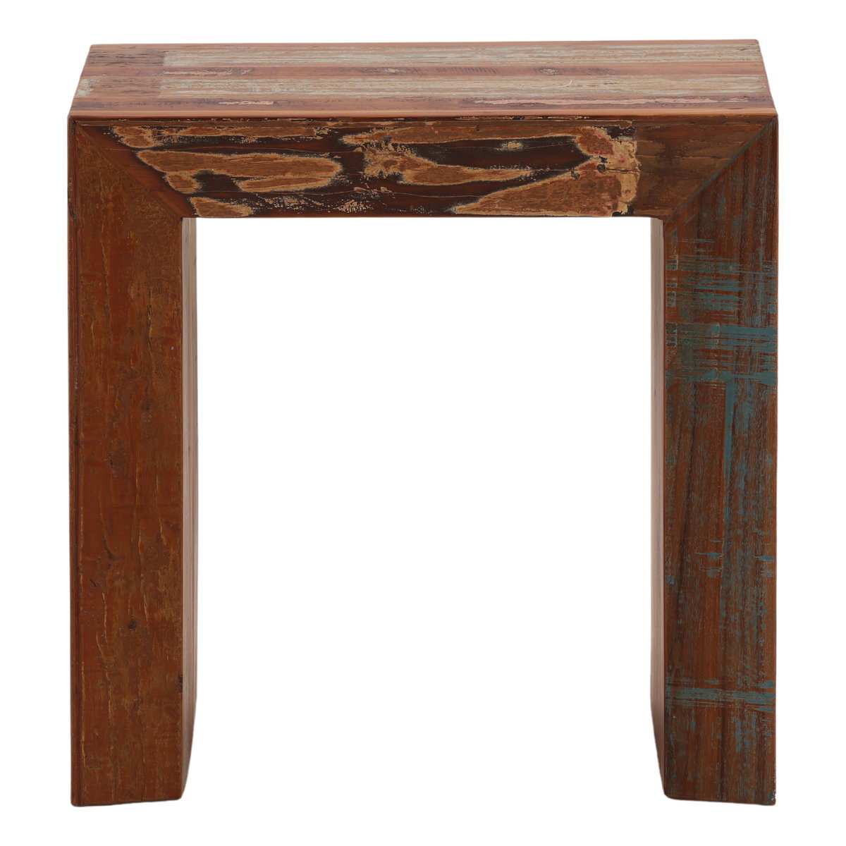 Sylvan Side Table Brown, Side & End Table by Dovetail, 22" width x 22" height x 18" depth View 2