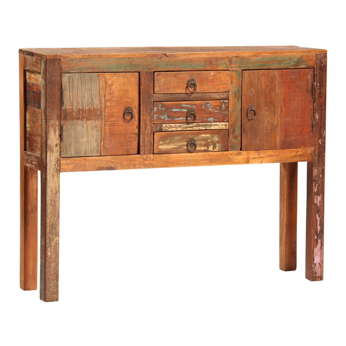 Nantucket Console Table Small, by Dovetail, 40" width x 31" height x 10" depth View 1