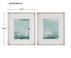 Coastal Patina Modern Framed Prints, S/2 thumbnail 2