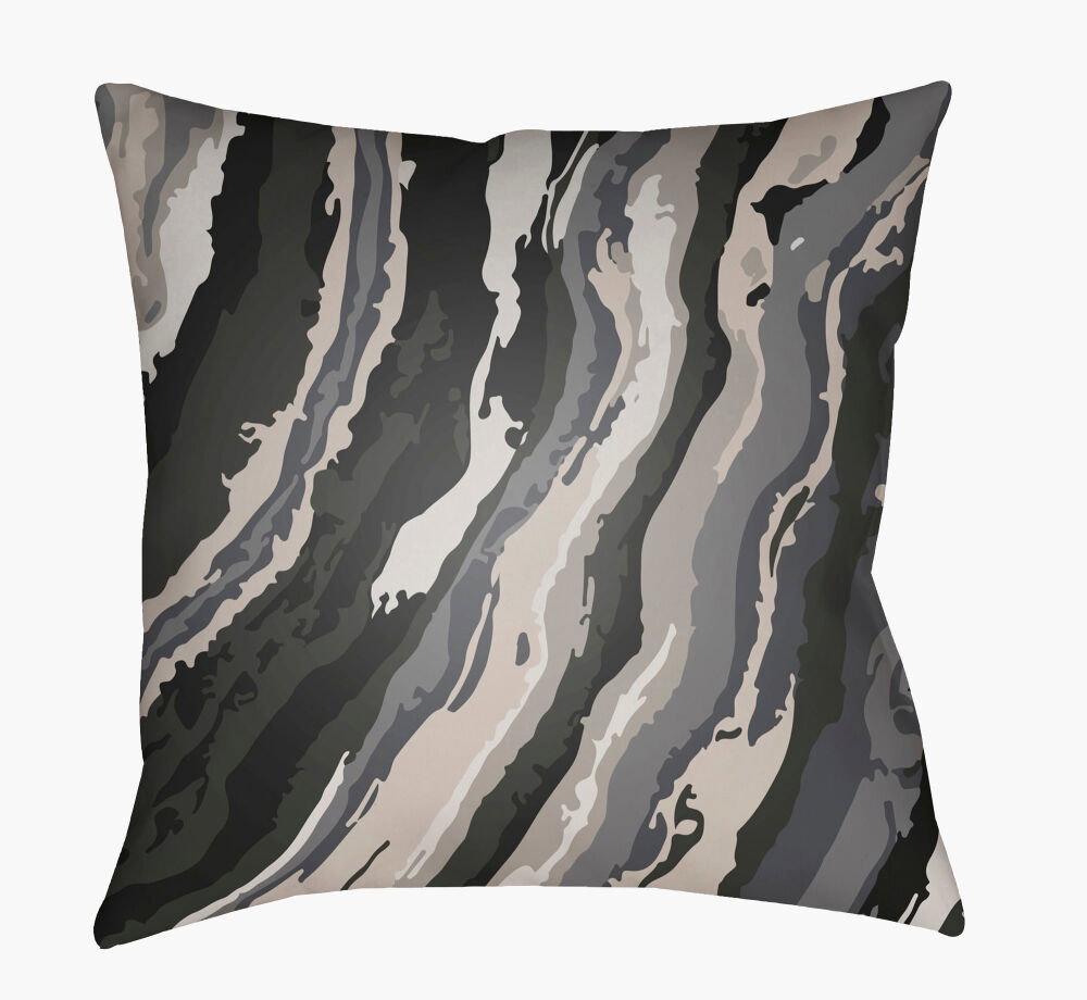 Textures Accent Pillow, Decorative Pillow by Surya, 18" length x 18" width