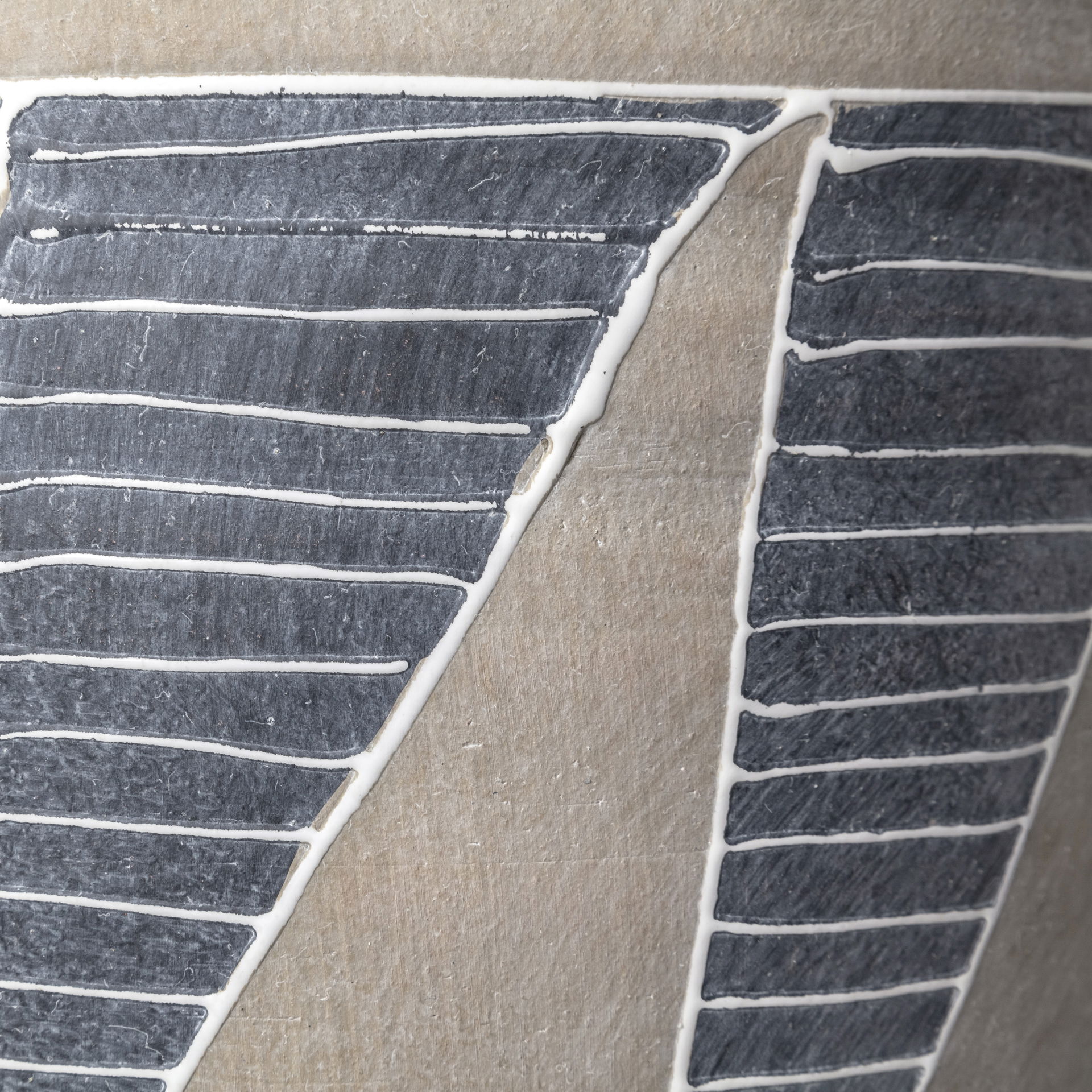 Cove Grey/Brown Ceramic Vase, by Mercana, 9.25" length x 9.25" width x 15.16" height View 8