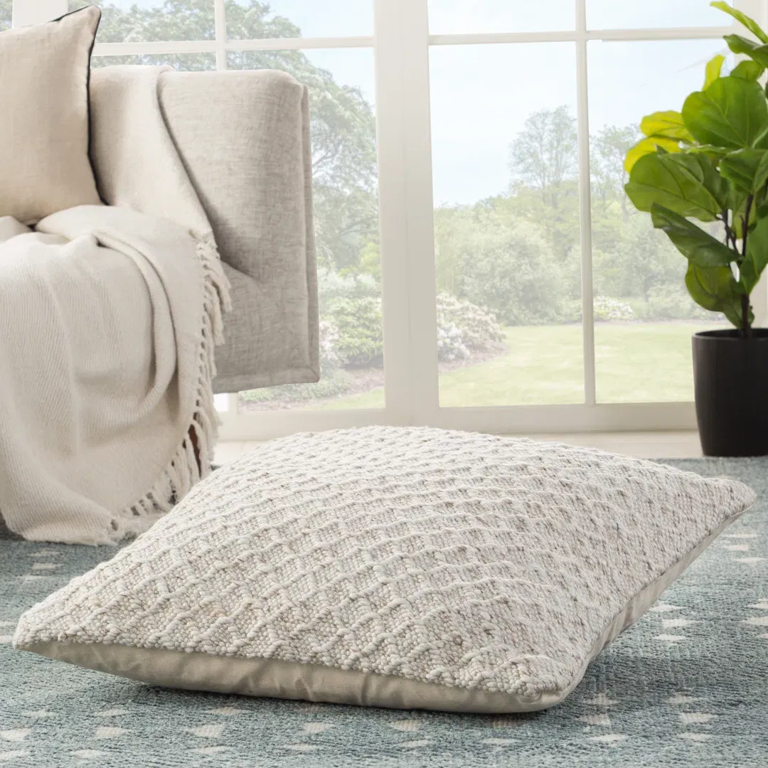 Essence 32'' Floor Pillow Cover large image 