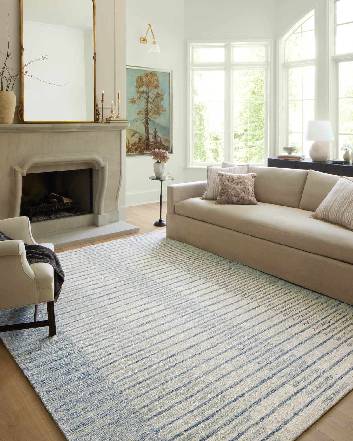 Chris Loves Julia x Loloi Chris Rug, 5' length x 7'6" width View 3