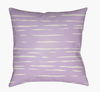 Painted Stripes Accent Pillow, Decorative Pillow by Surya, 18" length x 18" width thumbnail