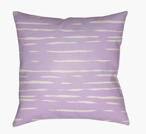 Painted Stripes Accent Pillow
