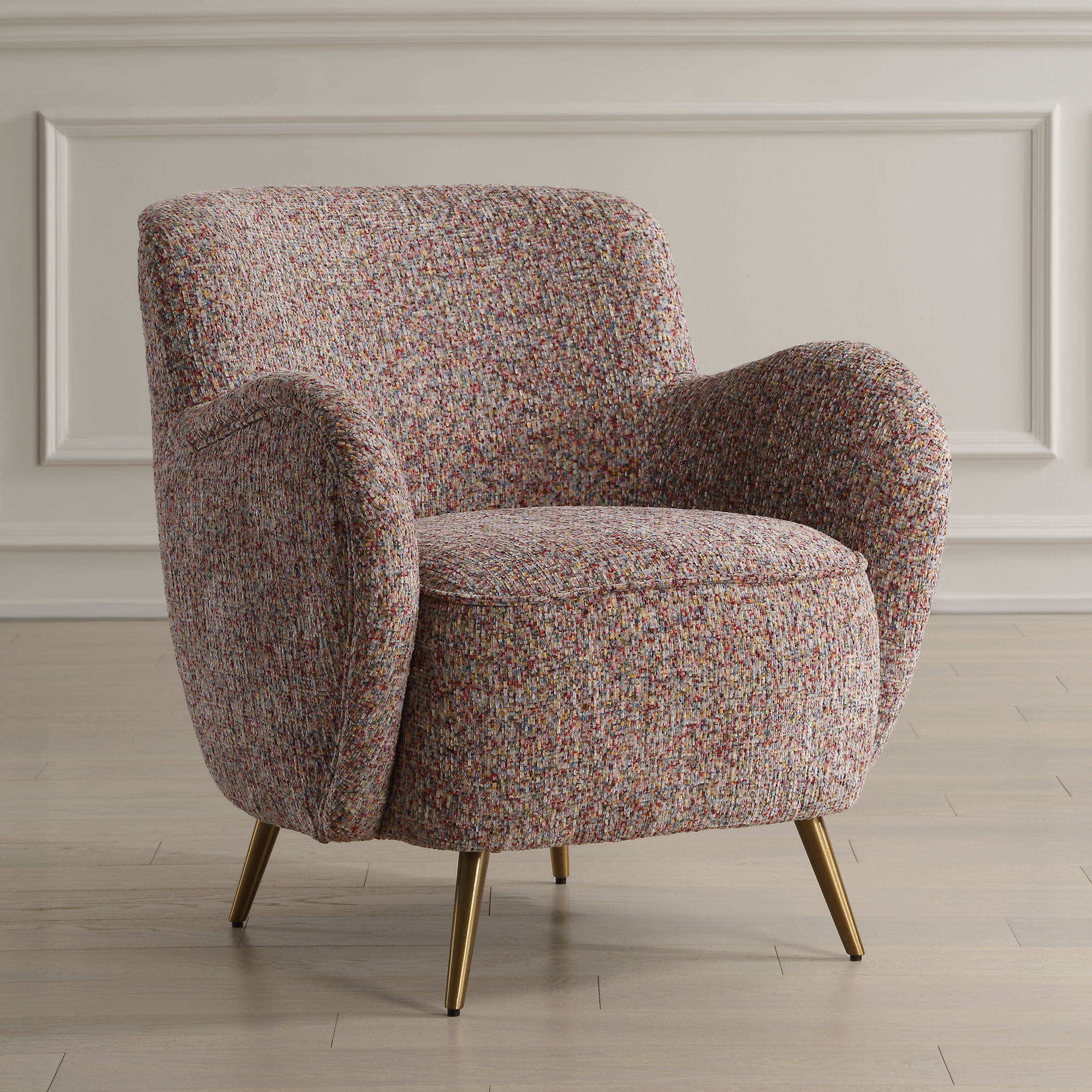 Gemstone Confetti Toned Accent Chair large image 