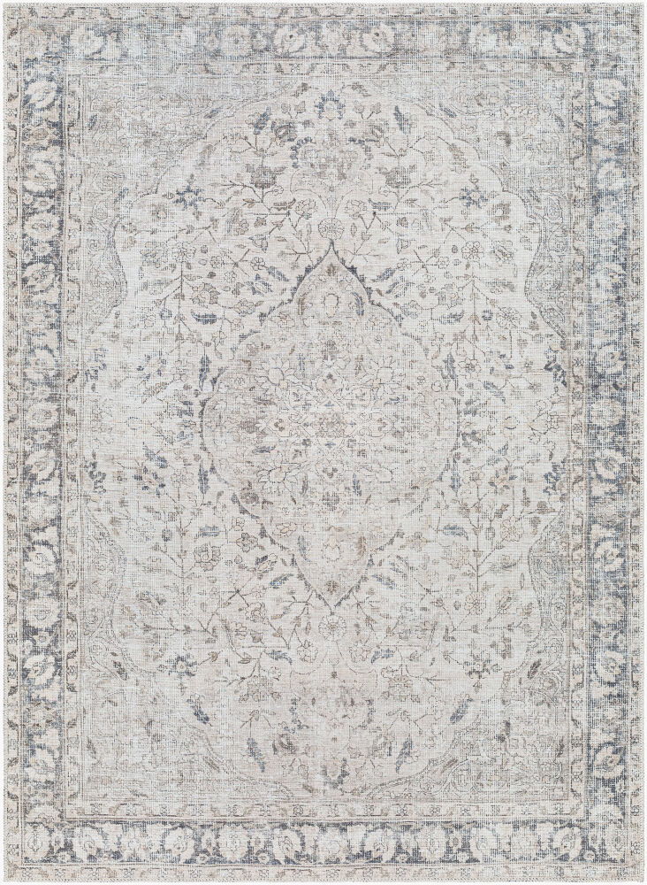 Amelie Machine Woven Rug, by Surya, 1'3.75" length x 1'3.75" width