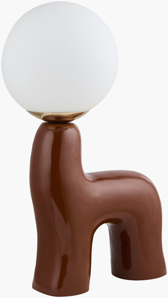 Opal Accent Table Lamp, by Surya, 7" width x 17" height