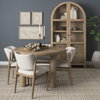 Soma 48' Round Dining Table | Modern | Light Brown Wood | Seats 4, by Mercana, 48" length x 48" width x 30" height thumbnail 2