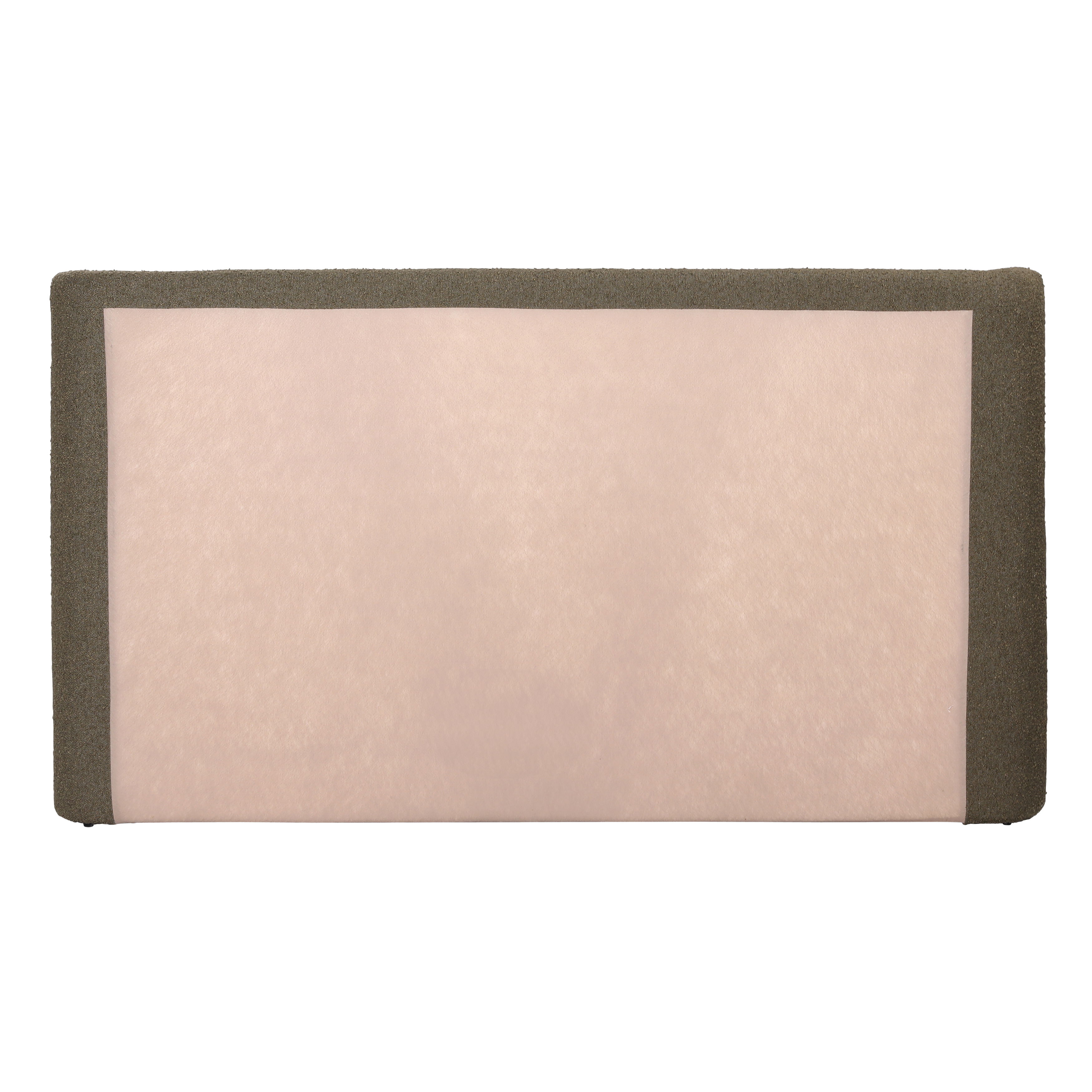 Tobias Bed Queen Olive, by Dovetail, 73" width x 39.75" height x 90.5" depth View 5