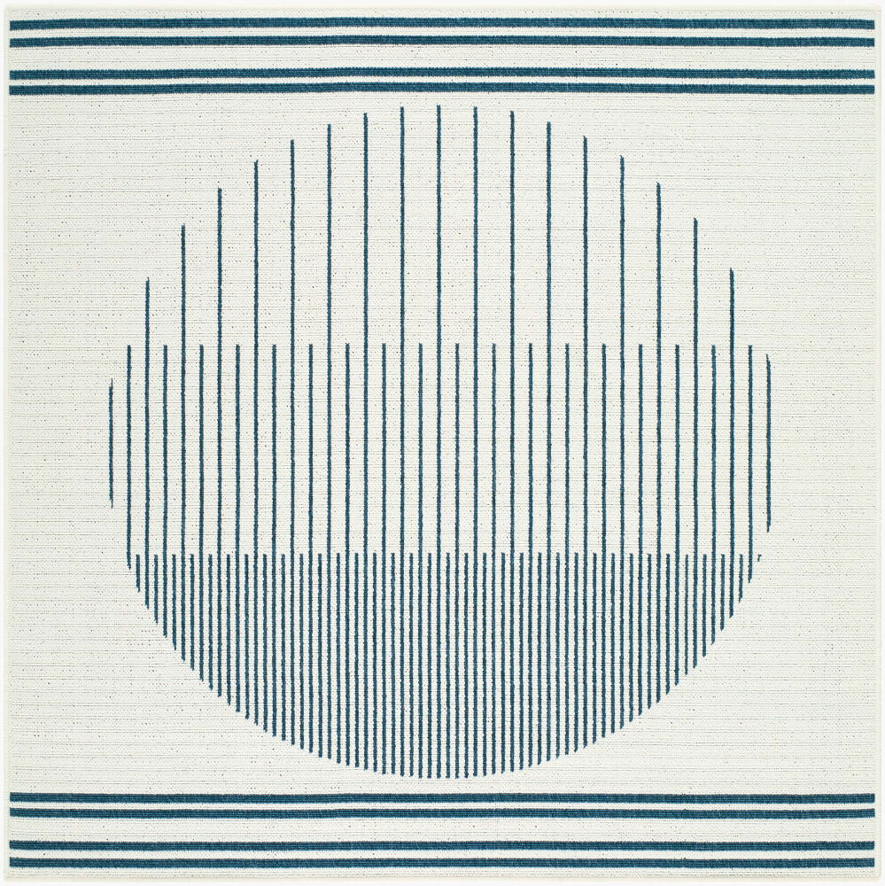 Alfresco Machine Woven Rug, by Surya, 5'2.99" length x 5'2.99" width