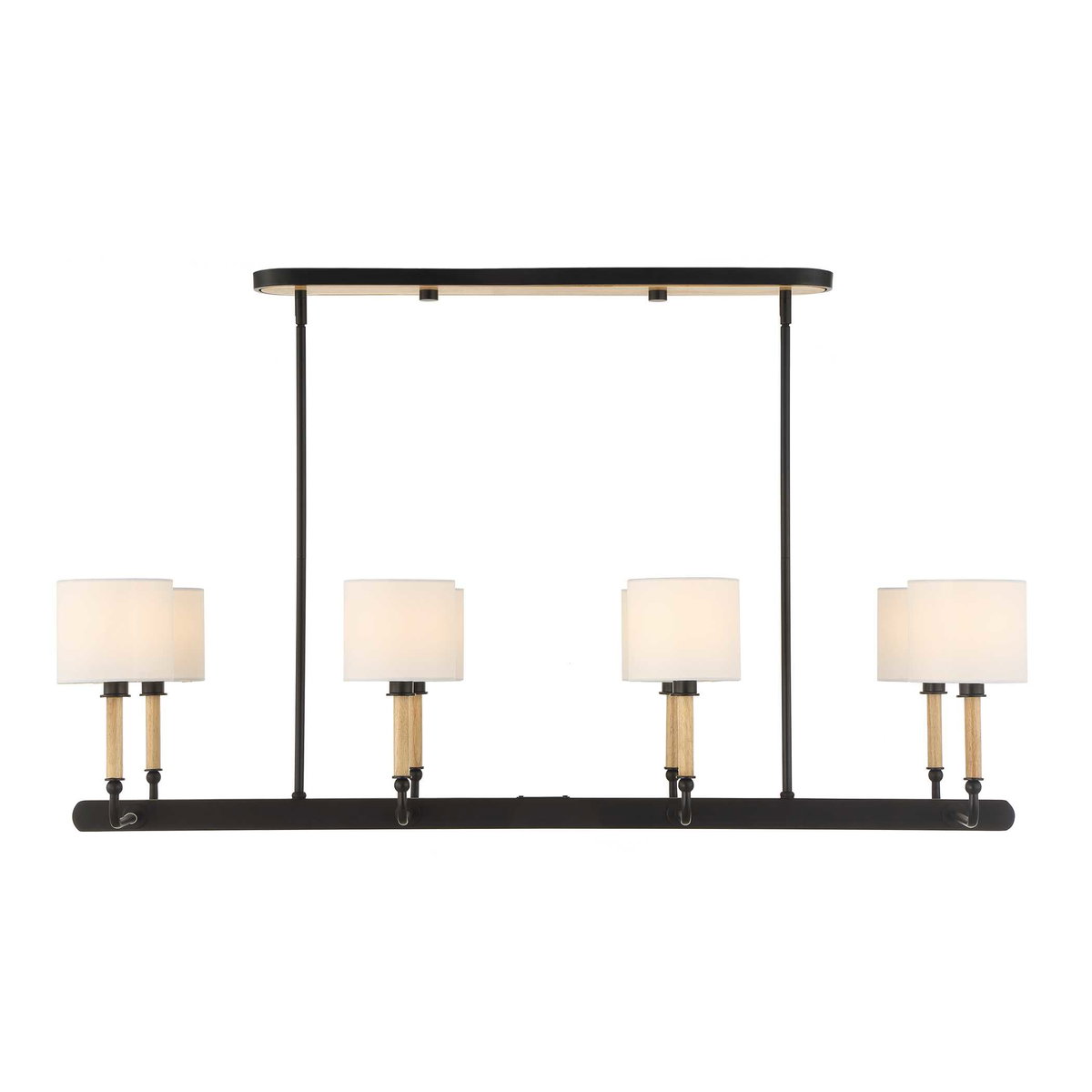 Franconia 8 Light Pendant, by Uttermost, 48" width x 12.5" height x 14" depth View 1