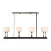 Franconia 8 Light Pendant, by Uttermost, 48" width x 12.5" height x 14" depth thumbnail 1